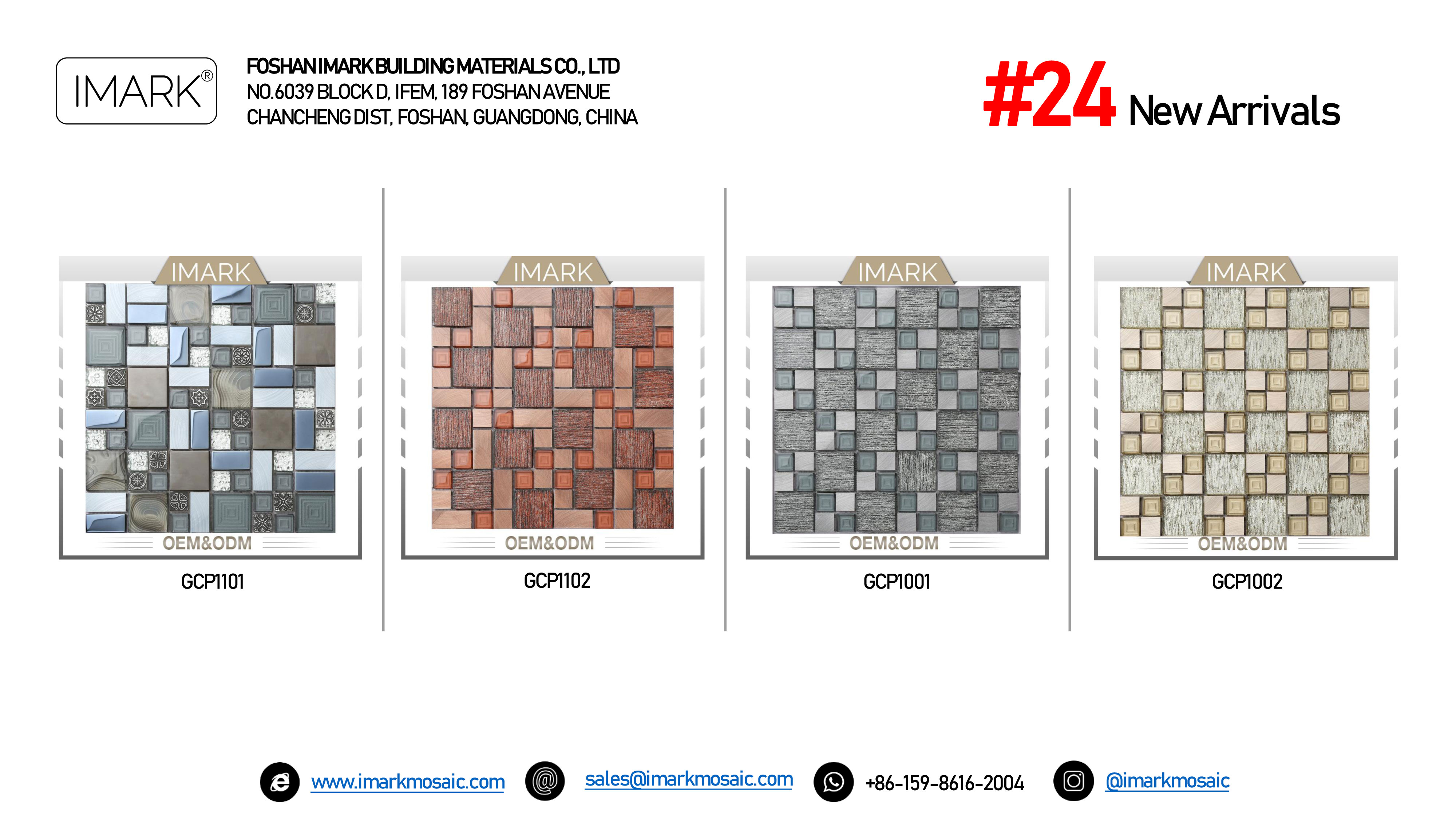 new mosaic tile from Foshan Imark Building Materials Co., Ltd