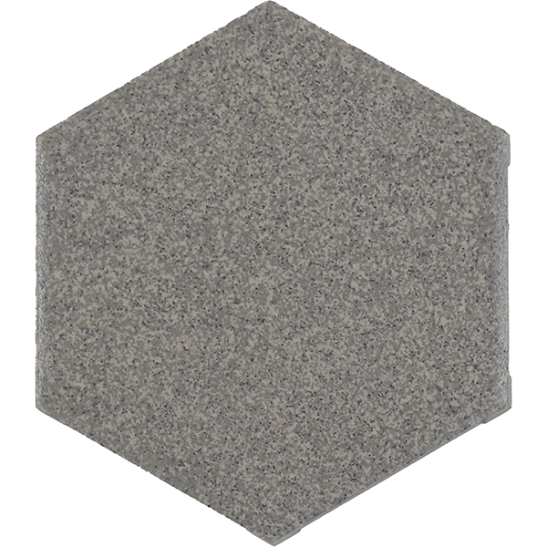beige full body porcelain hexagonal paver tiles