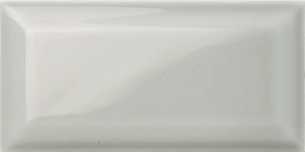 75 x 150 mm grey gloss beveled ceramic tile for kitchen backsplashes