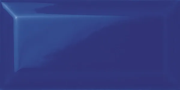 75 x 150 mm sapphire blue gloss beveled ceramic wall tile with high-shine glaze