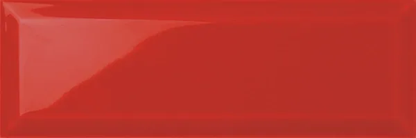 Красная глянцевая фасетированная керамическая настенная плитка формата 4 x 12 оптом