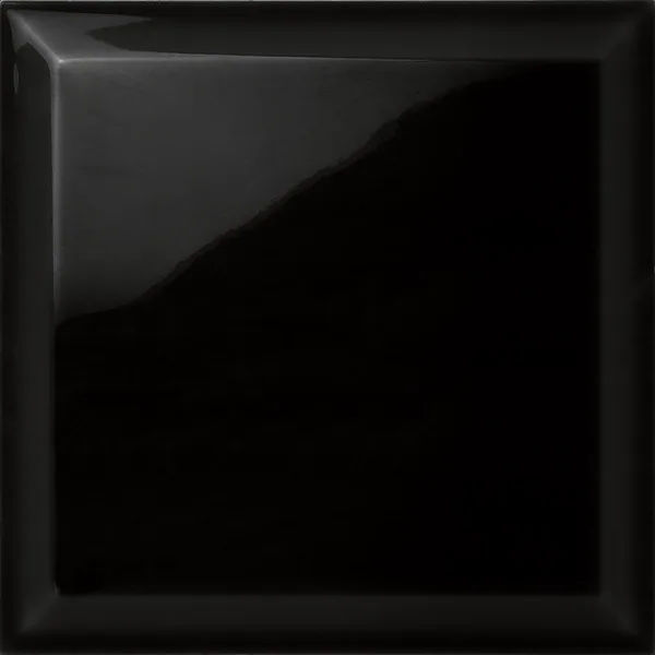 150 x 150 mm black gloss beveled bathroom & shower wall tile wholesale supply